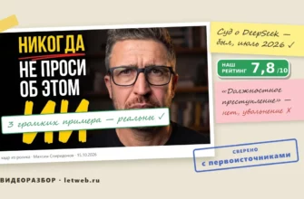 Что нельзя спрашивать у ChatGPT: разбор видео Максима Спиридонова — проверка примеров