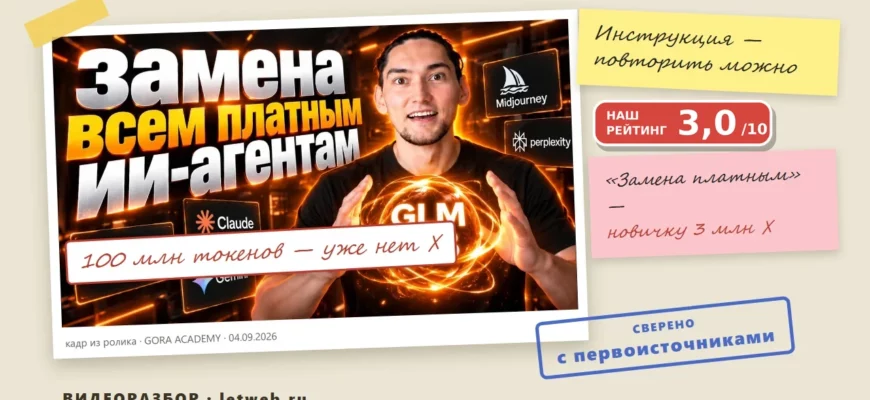 GLM-5.3 и Z Code: разбор видео о «бесплатном» ИИ-агенте