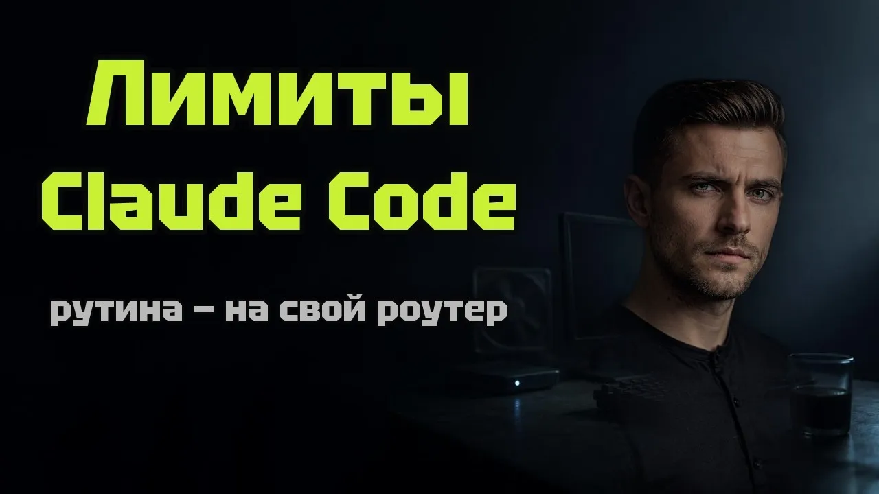 Кадр из ролика «Claude usage limits урезали: 150 → 125, и это минус 17% к вашей неделе»