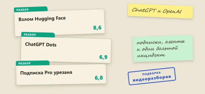 ChatGPT и OpenAI: подборка видеоразборов о подписках и агентах