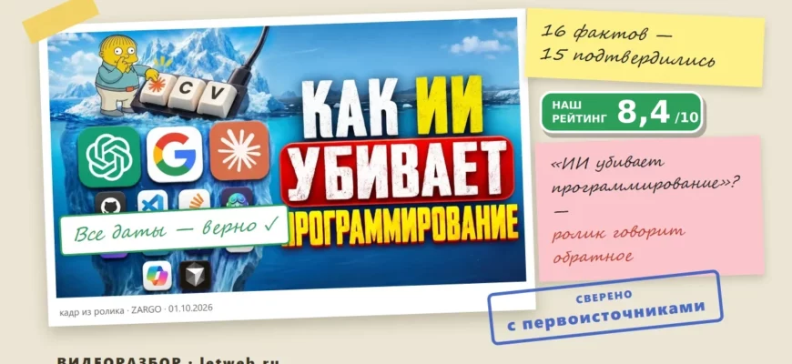Вайбкодинг: что это и откуда взялся — разбор видео «Айсберг вайбкодинга»