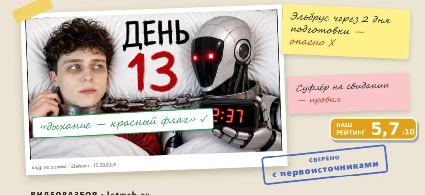 Я доверил свою жизнь ИИ на 14 дней: разбор советов нейросети из ролика Шайнова